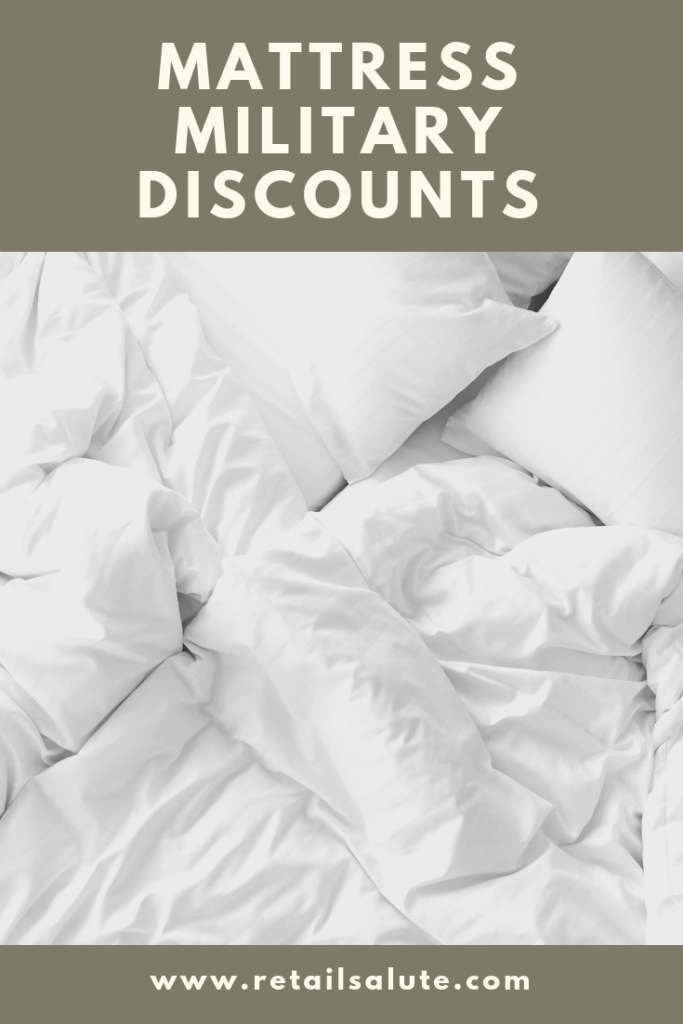 7 Mattress Military Discounts RETAIL SALUTE