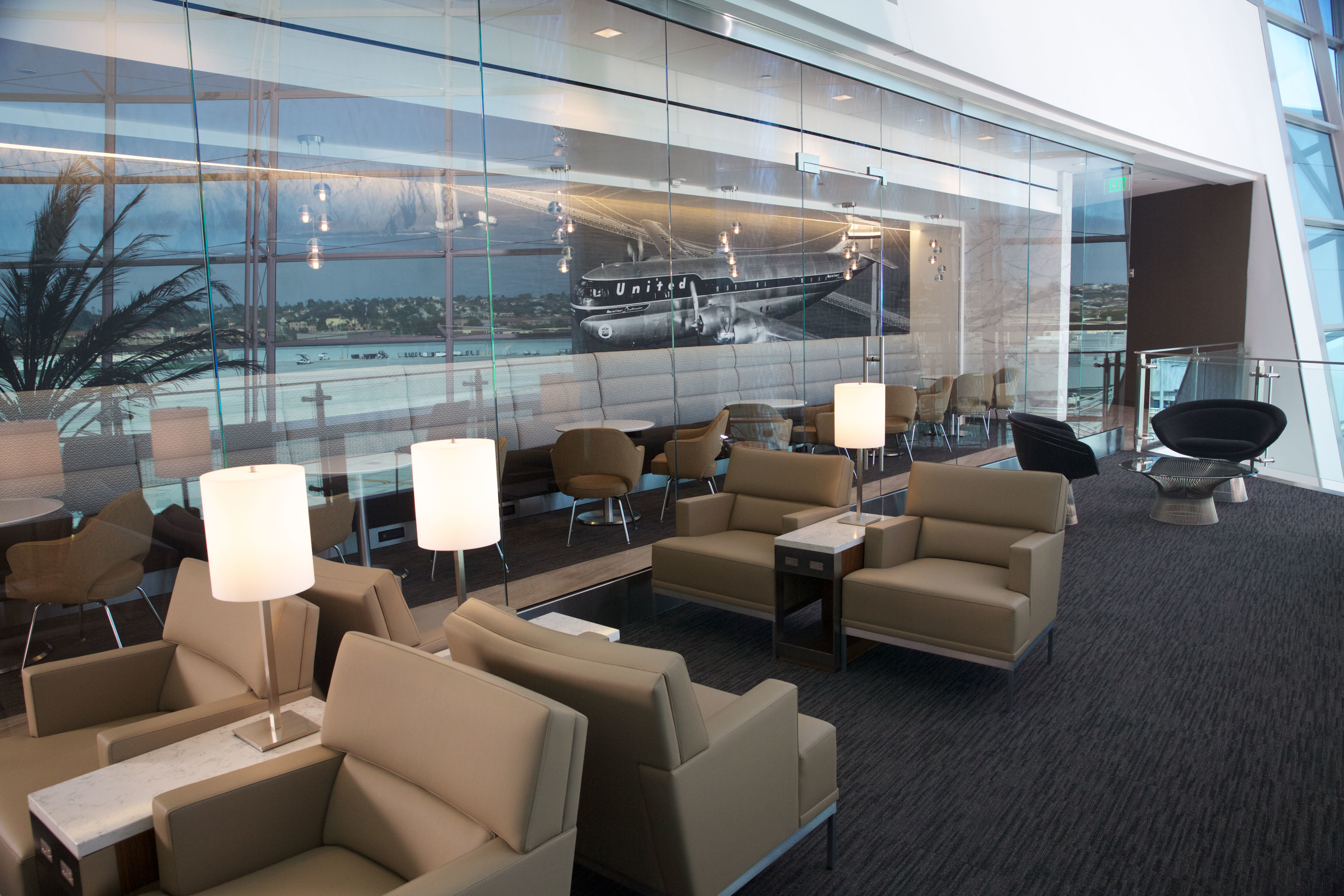 Military Free At United Airlines Lounges