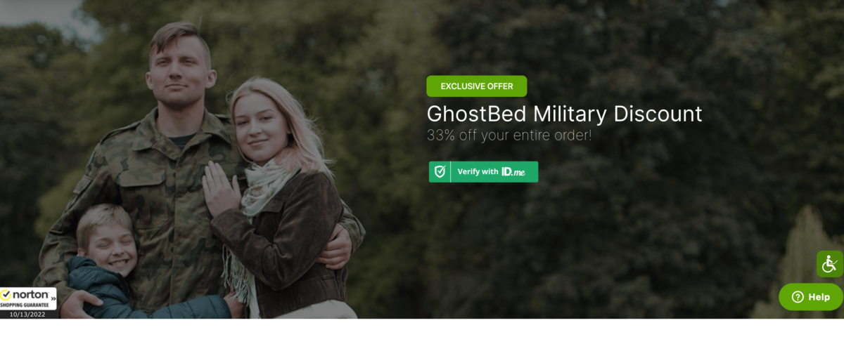 Ghostbed Mattress Military Discount