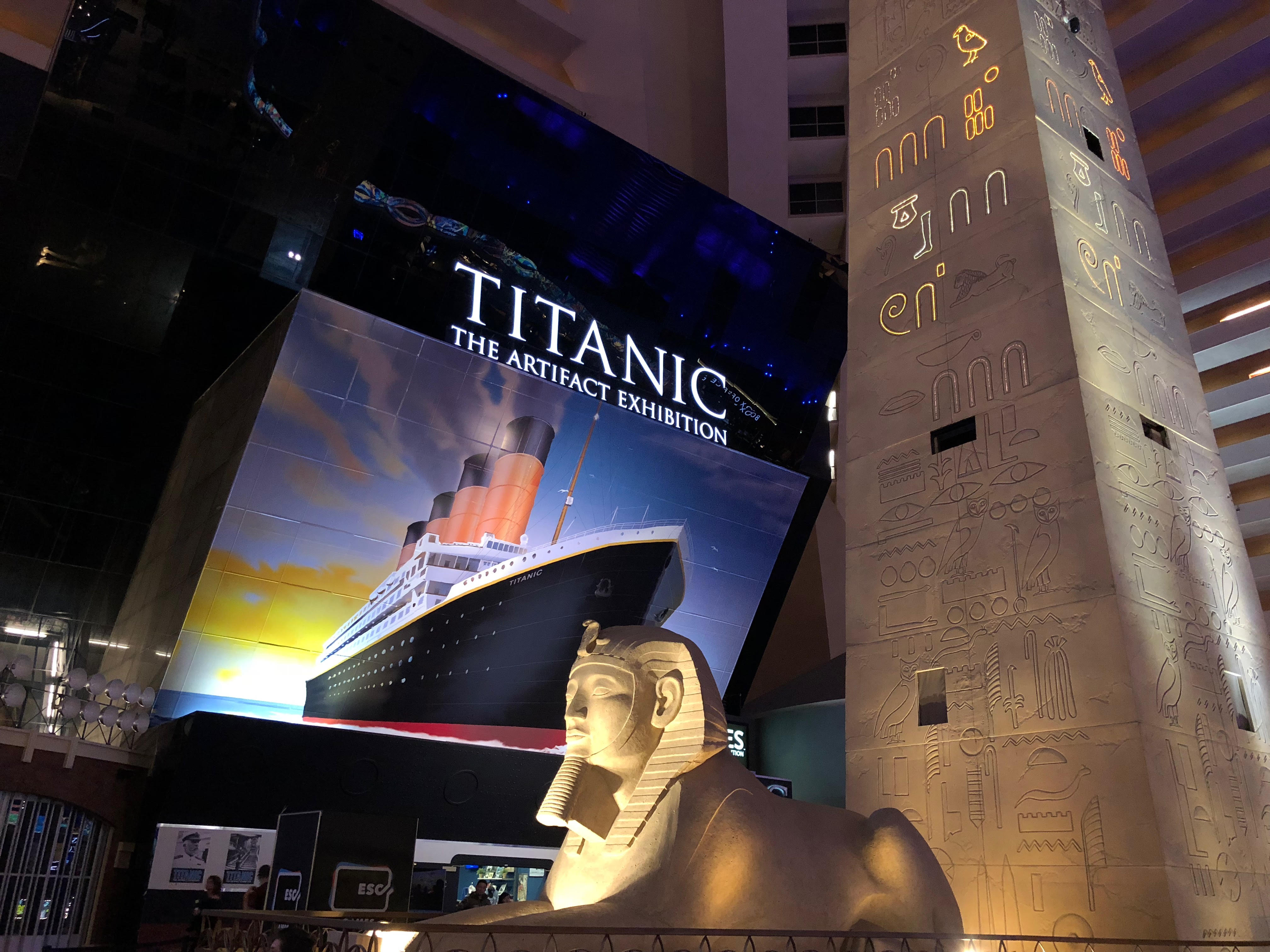 Vegas Titanic Artifact Exhibit Military Discount