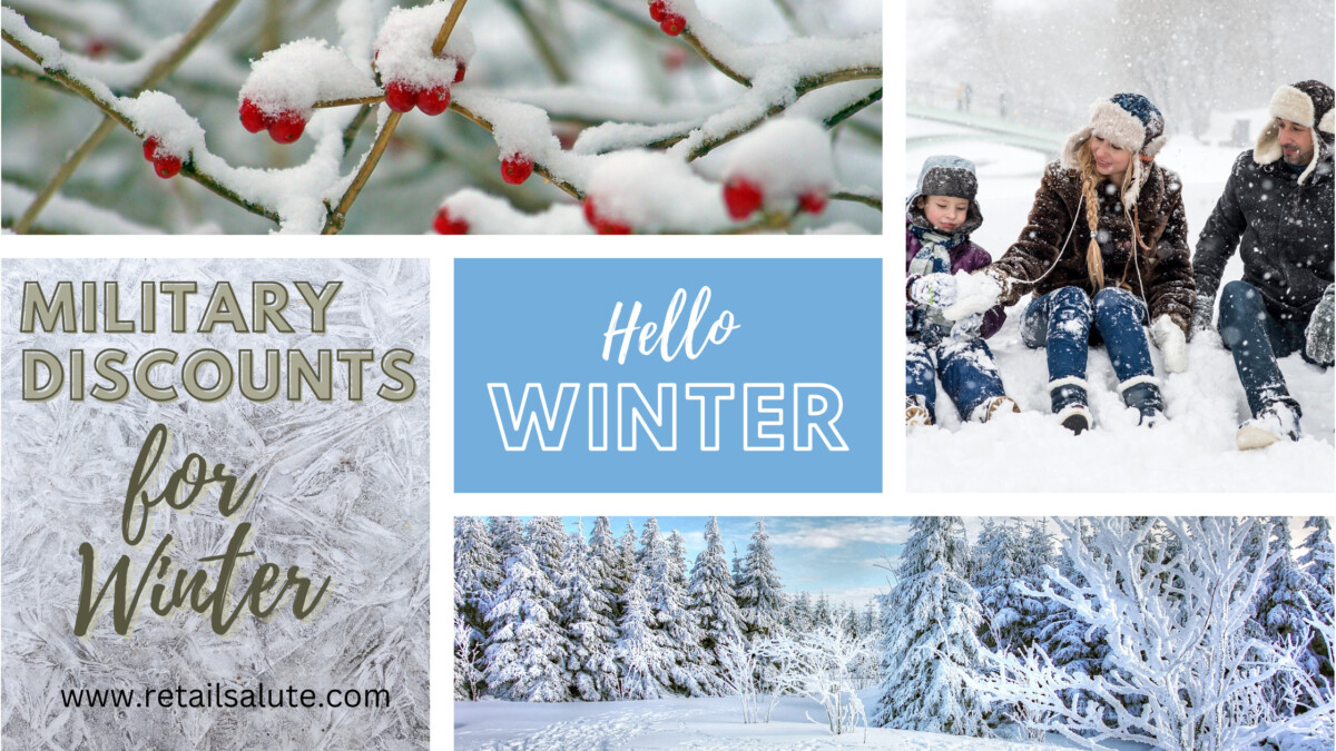 The Best Military Discounts For Winter RETAIL SALUTE