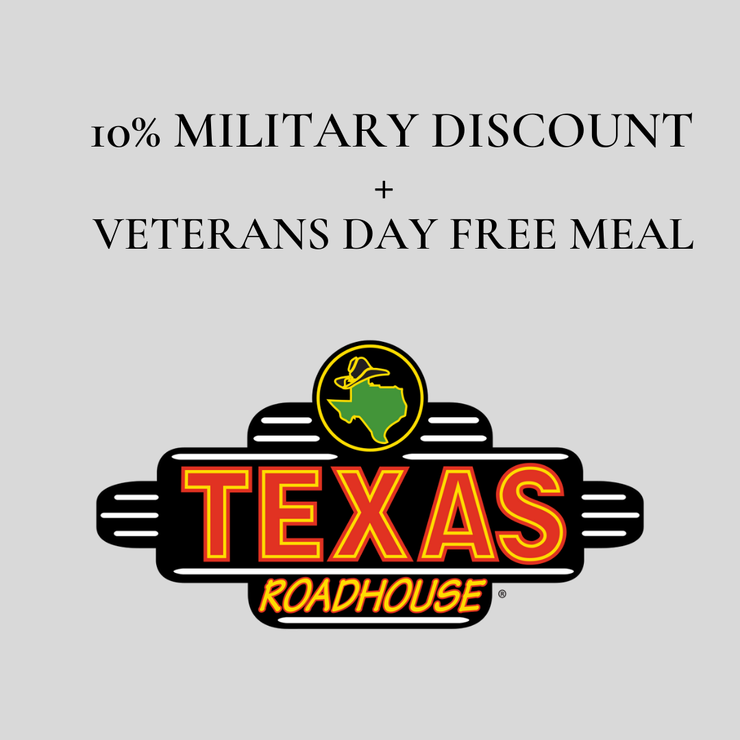 Texas Roadhouse Military Discount & Veterans Day Free Meal